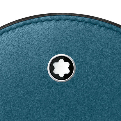 Montblanc runde Etui Meisterstück Selection Soft Ozeanblau 131261