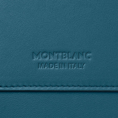 Montblanc runde Etui Meisterstück Selection Soft Ozeanblau 131261