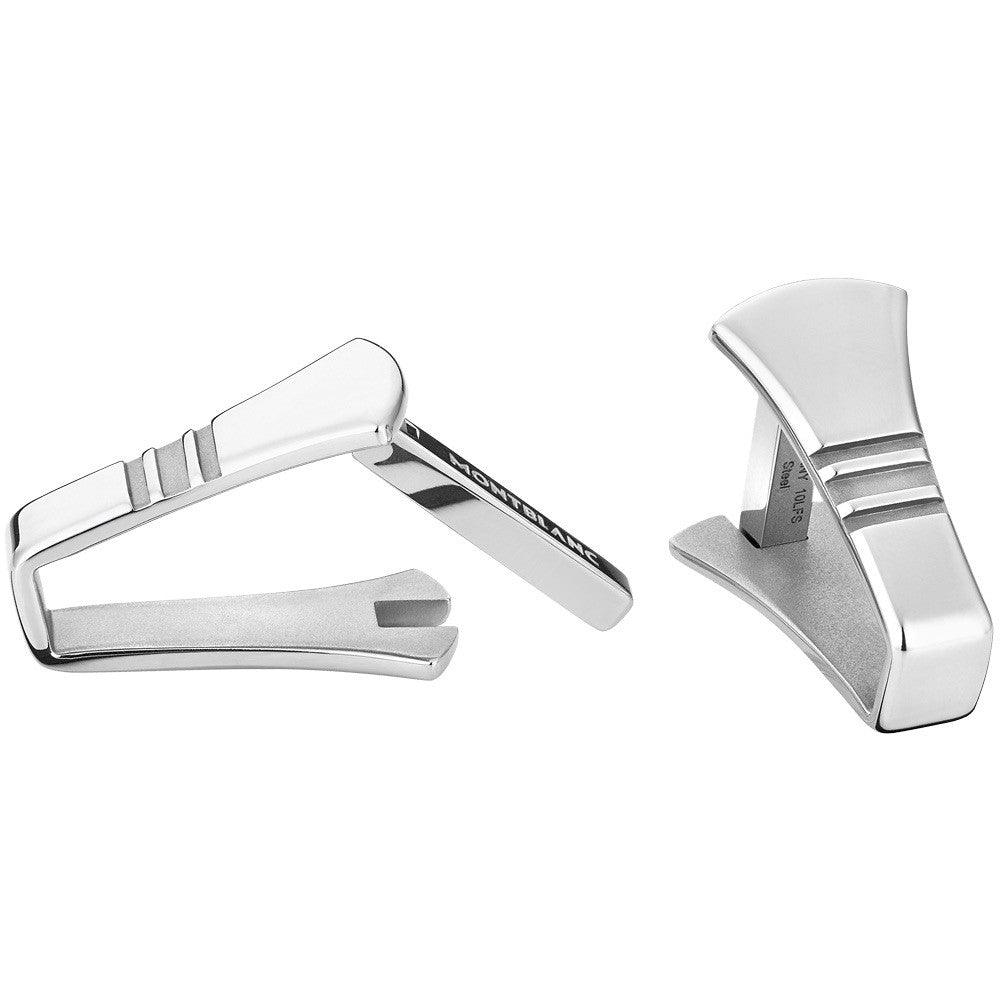 Montblanc Manschettenknöpfe Essential Sartorial Stahl 116640