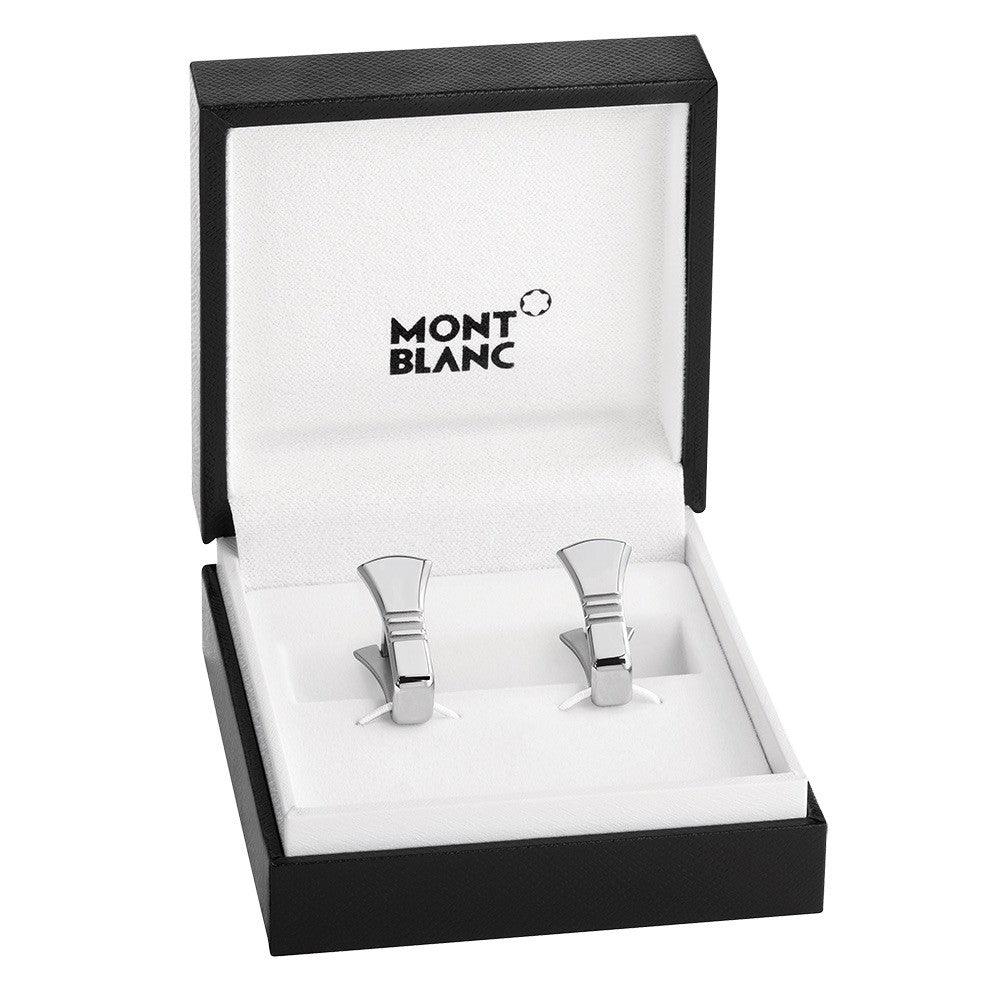 Montblanc Manschettenknöpfe Essential Sartorial Stahl 116640