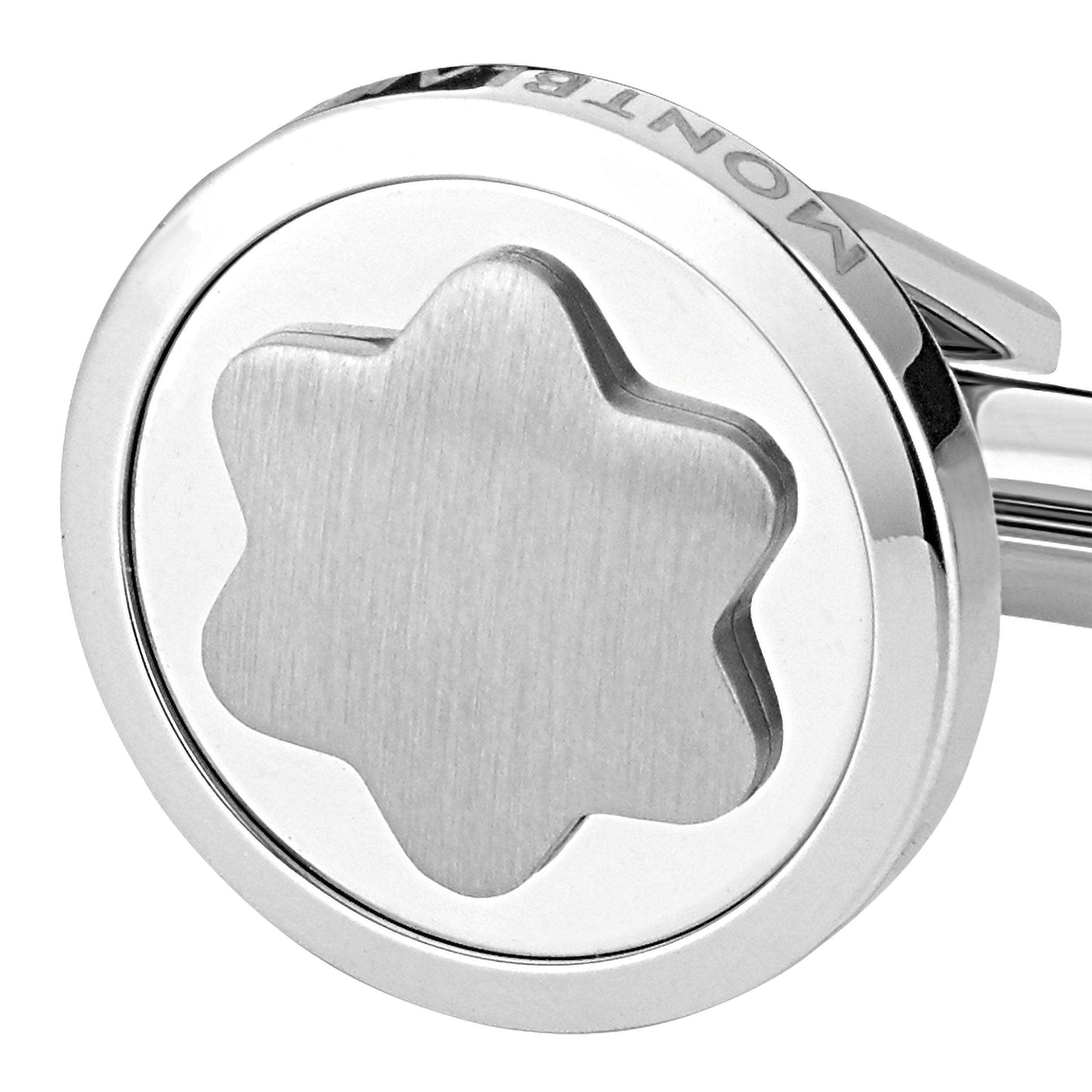 Montblanc Manschettenknöpfe Star Stahl 116660