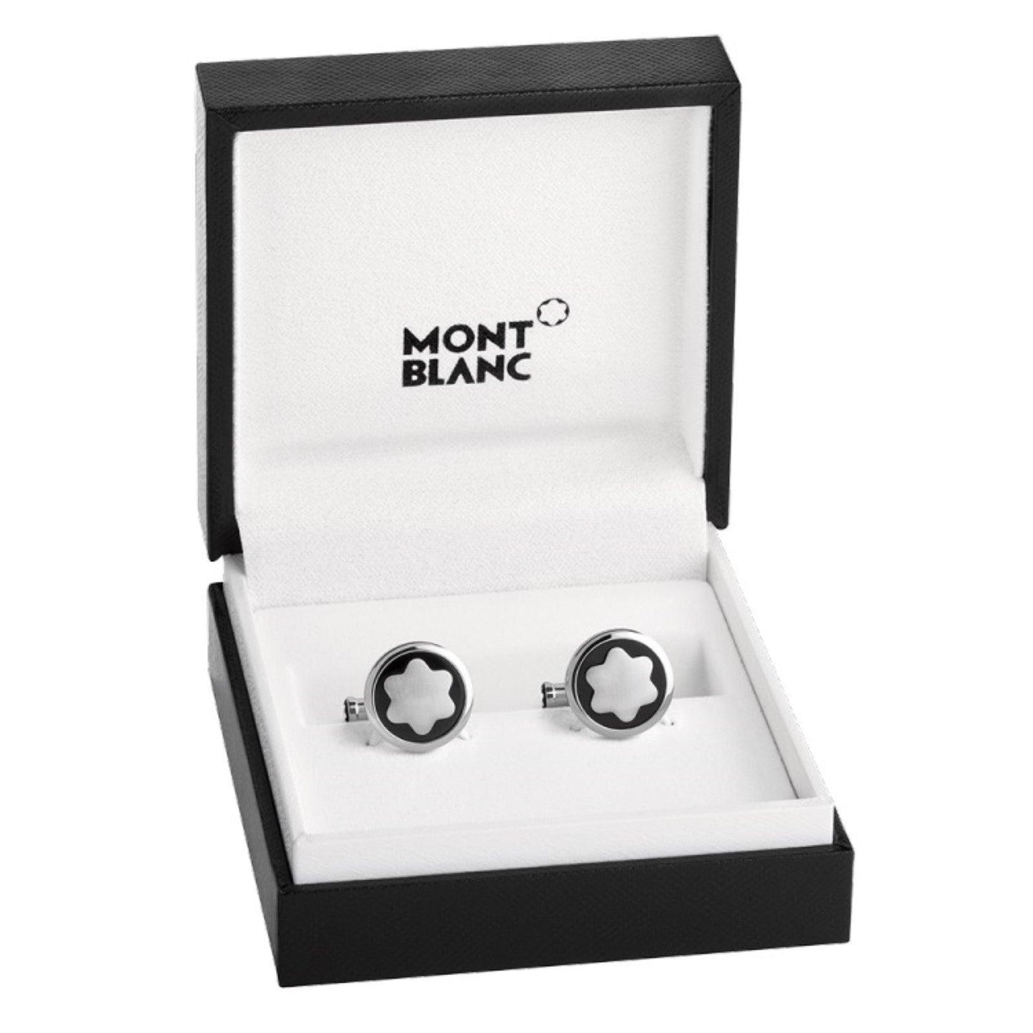 Montblanc Manschettenknöpfe Star Stahl 116661