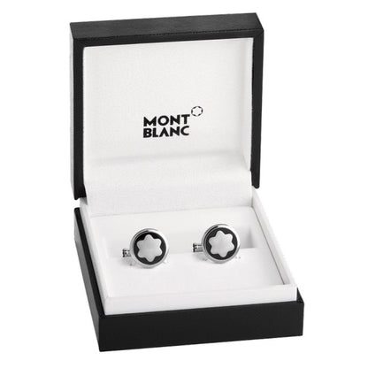 Montblanc Manschettenknöpfe Star Stahl 116661