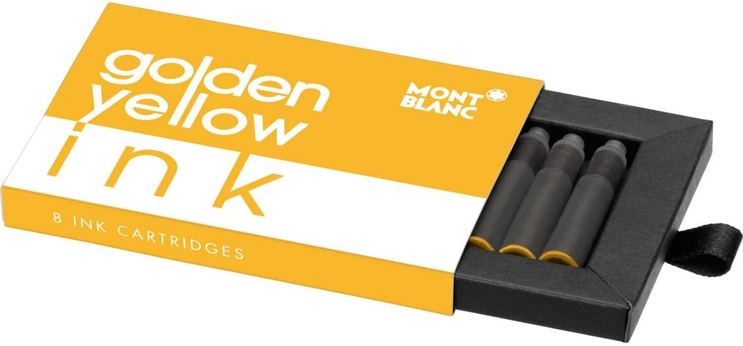 Montblanc Tintenpatronen 8 Stück Golden Yellow gelb 112724