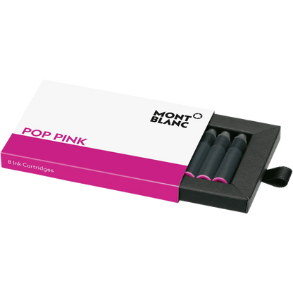 Montblanc Patronenfüller Tinte 8 Stück Pop Pink Schock-Rosa 128206