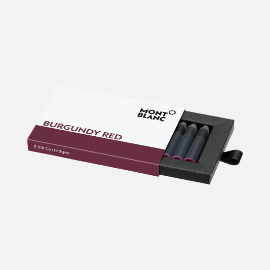 Montblanc Tintenpatronen Burgundy Red Bordeaux 8 Stück 128201