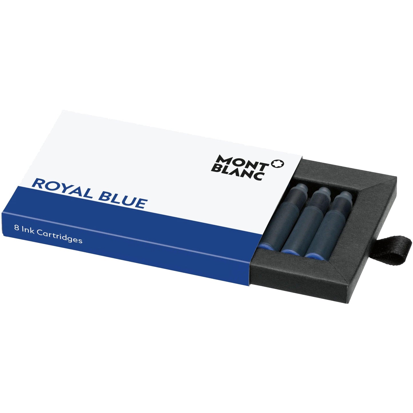 Montblanc Tintenpatronen Royal Blue Königsblau 8 Stück 128198