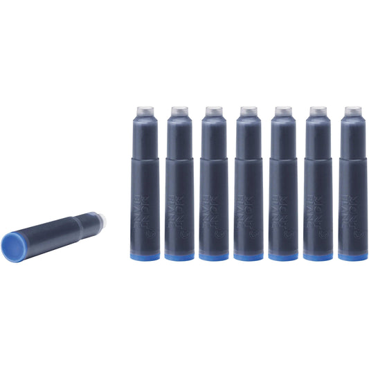 Montblanc Tintenpatronen Royal Blue Königsblau 8 Stück 128198