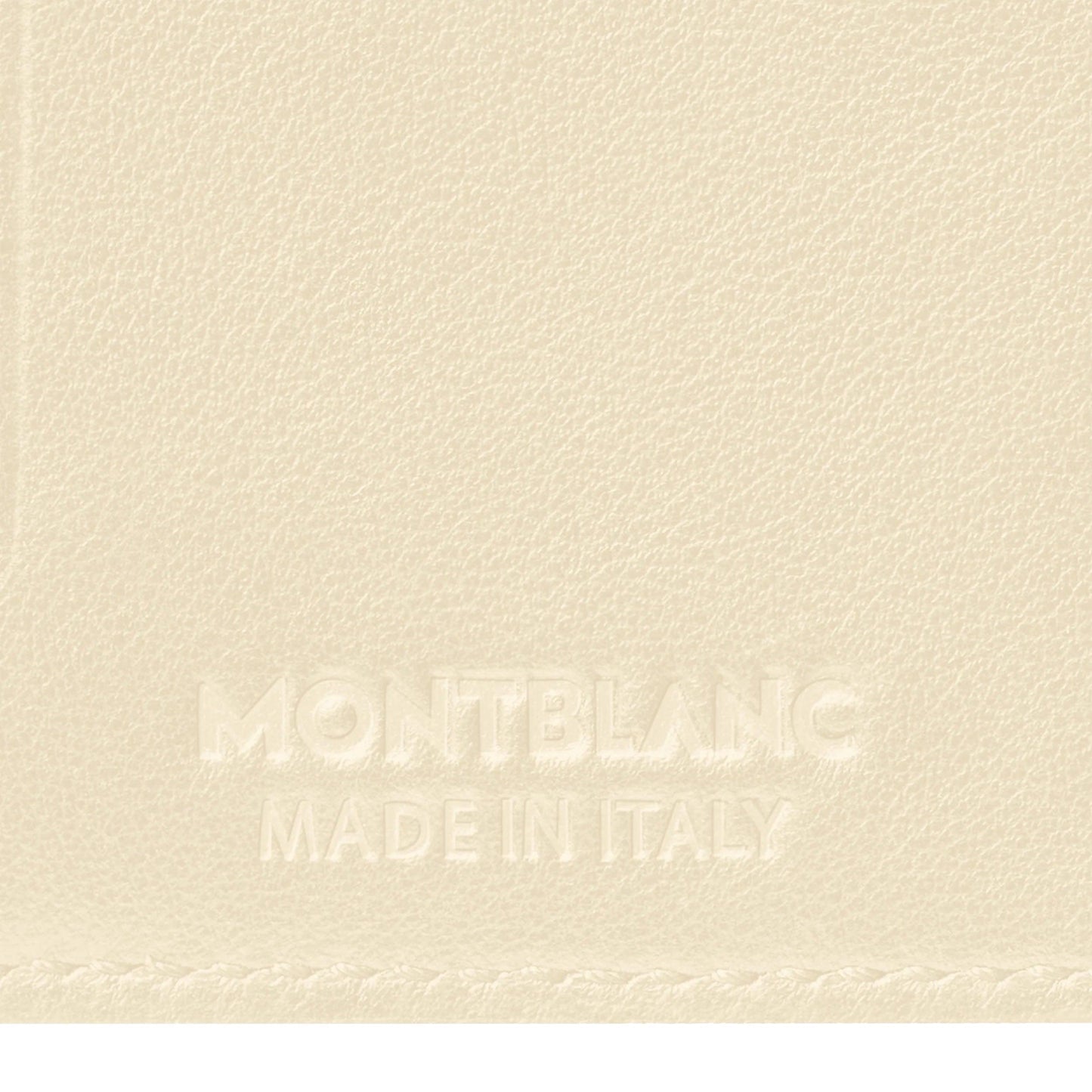 Montblanc Mini-Geldbörse 4 Fächer Meisterstück 4810 elfenbein 130941