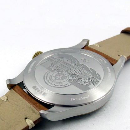 Montblanc Uhr 1858 Automatic 44mm schwarz Automatik Stahl und Bronze 116241