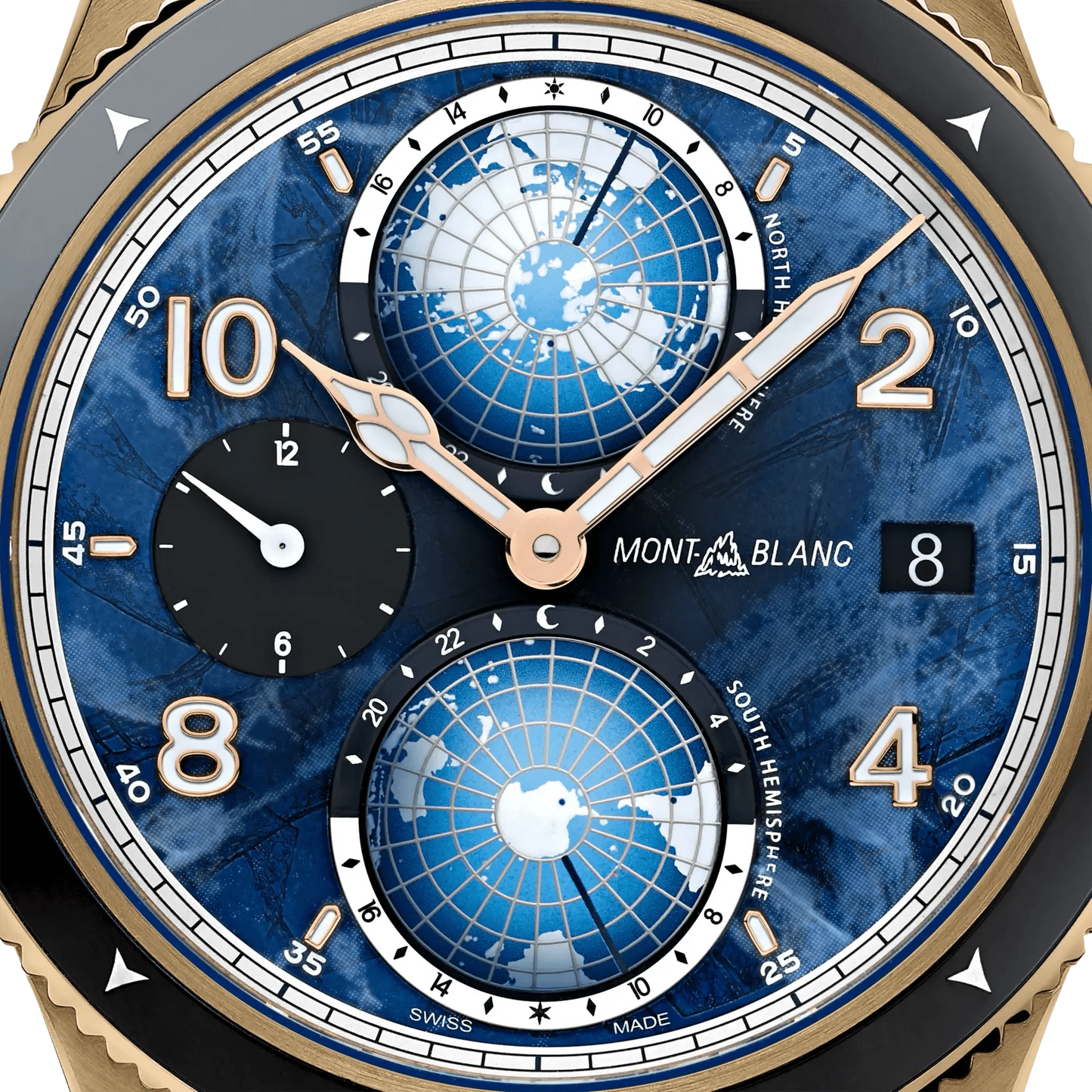 Montblanc orologio 1858 Geosphere 0 Oxygen Limited Edition 1786 pezzi 129415