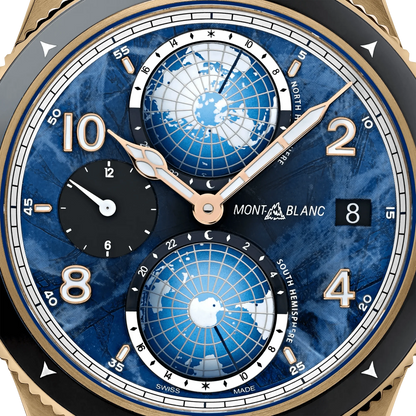 Montblanc orologio 1858 Geosphere 0 Oxygen Limited Edition 1786 pezzi 129415