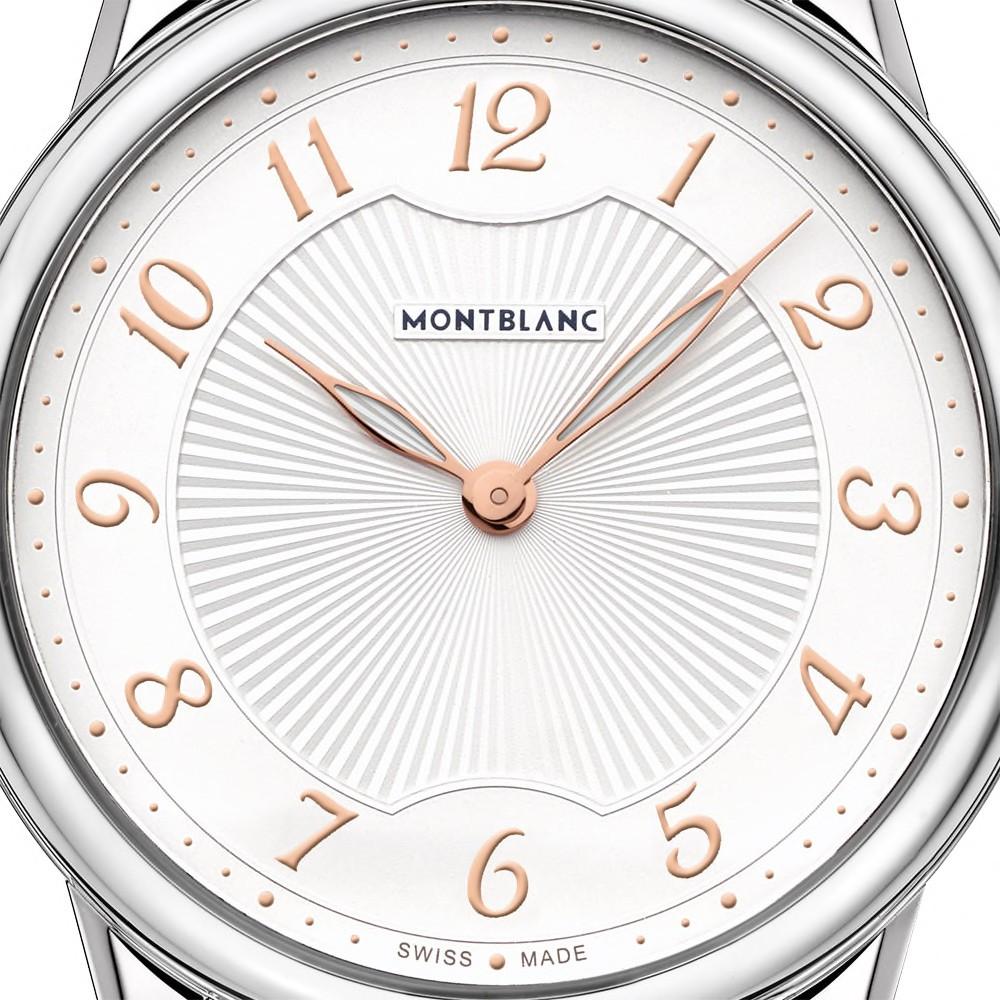 Montblanc Damenuhr Bohème Quarz 34 mm Stahl 123867