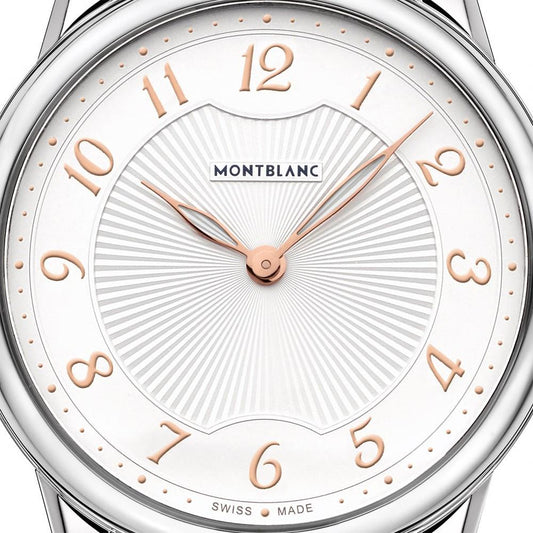 Montblanc Damenuhr Bohème Quarz 34 mm Stahl 123867