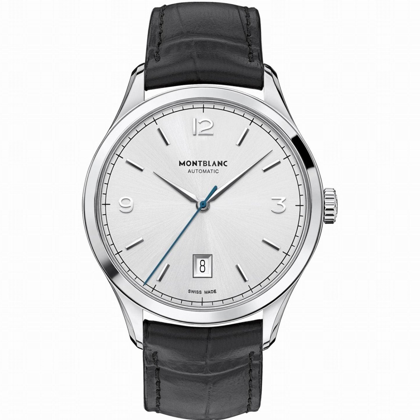 Montblanc Uhr Heritage Chronometrie 40mm Silber Automatik Stahl 112533