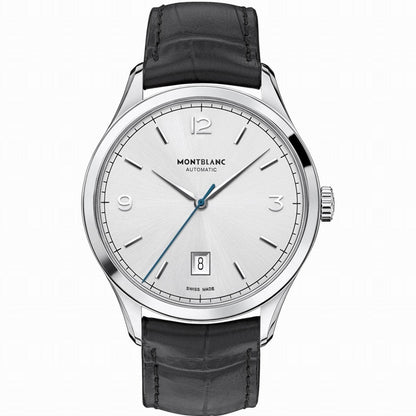Montblanc Uhr Heritage Chronometrie 40mm Silber Automatik Stahl 112533