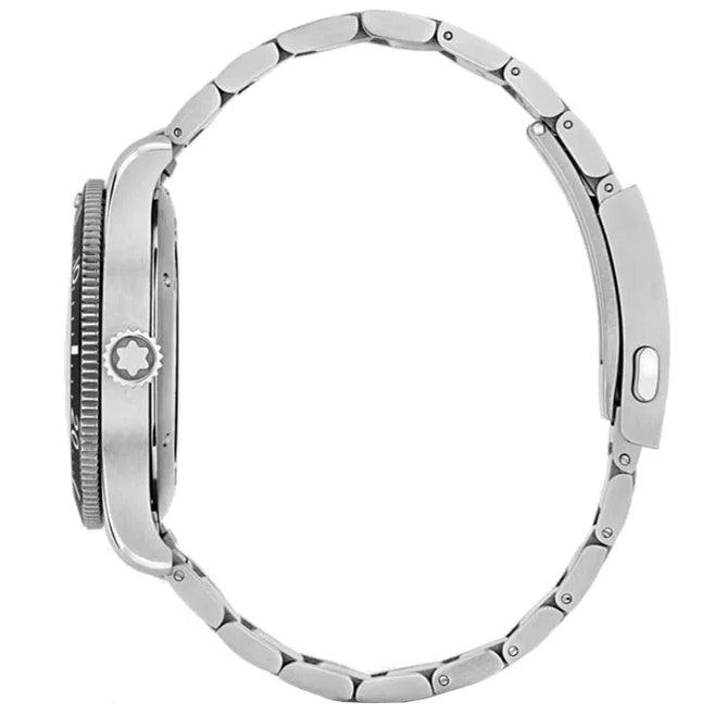 Montblanc Uhr Iced Sea Date 41mm bordeaux automatisch Stahl 132291