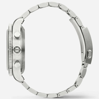 Montblanc Uhr Montblanc 1858 Automatic Chronograph 0 Oxygen The 8000 42mm grau Automatik Stahl 130983
