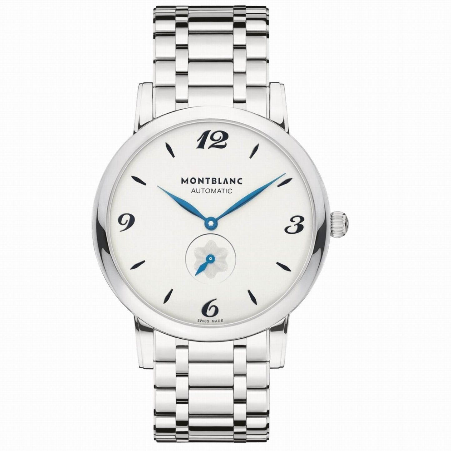 Montblanc Star Classique Uhr 39mm Silber Automatik Stahl 110589