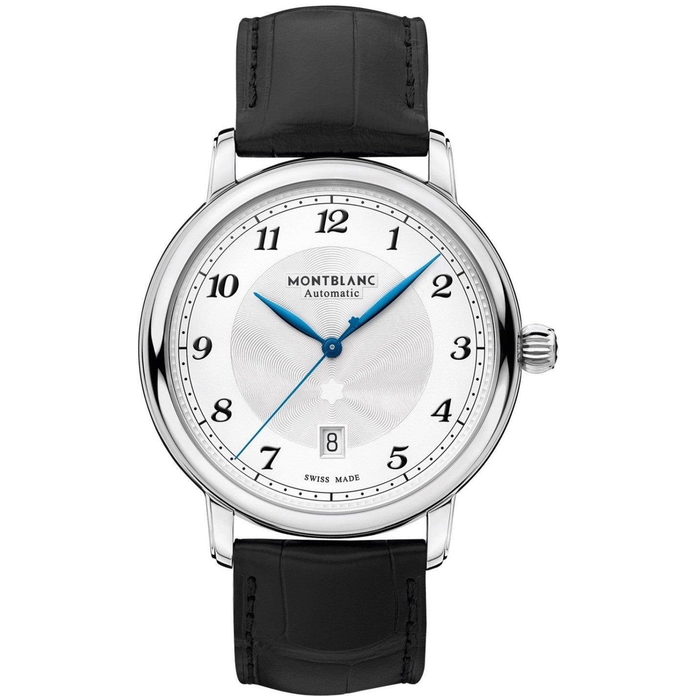 Montblanc Uhr Star Legacy Date 42mm Silber Automatik Stahl 116511