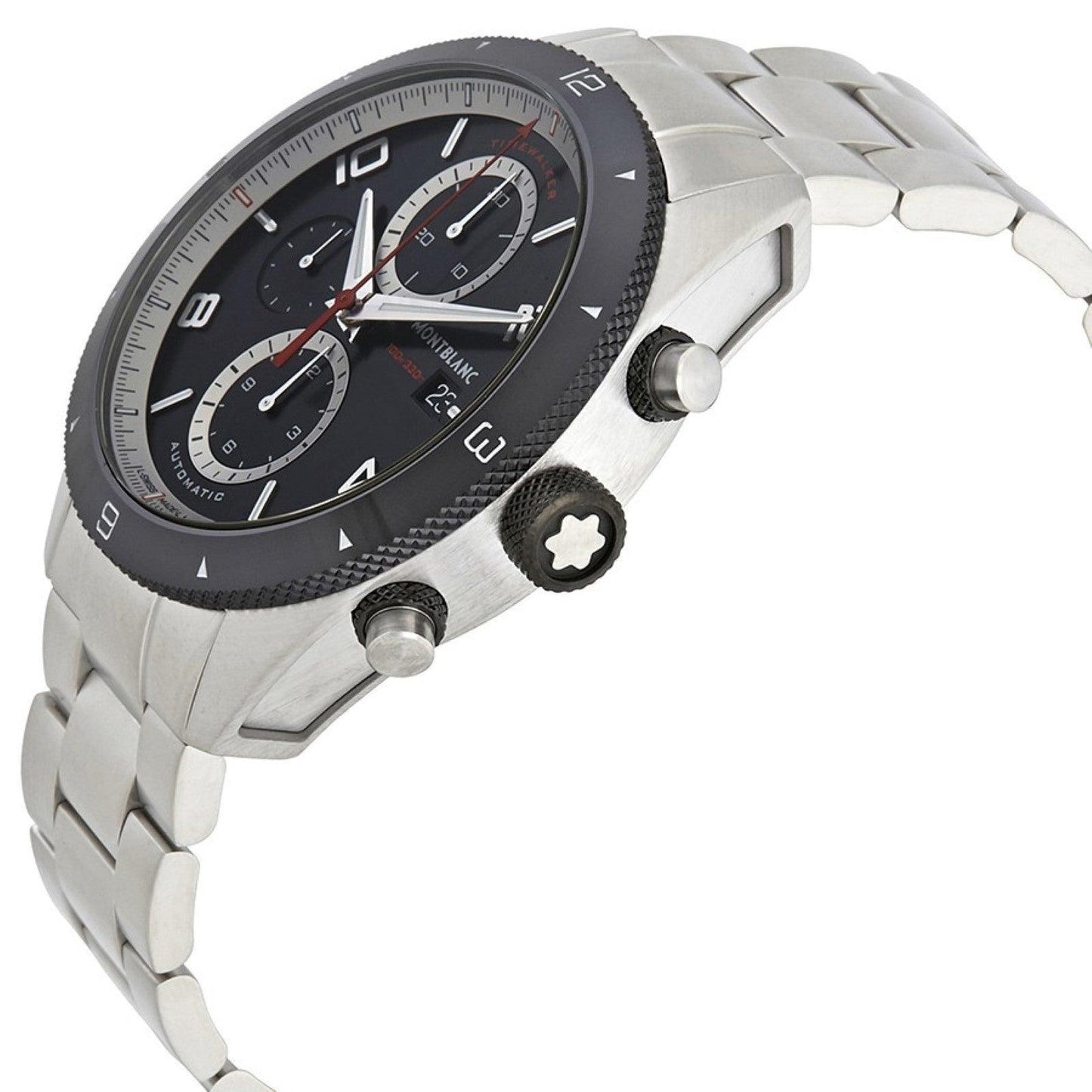 Montblanc Uhr Timewalker Chronograph Automatik Stahl 116097