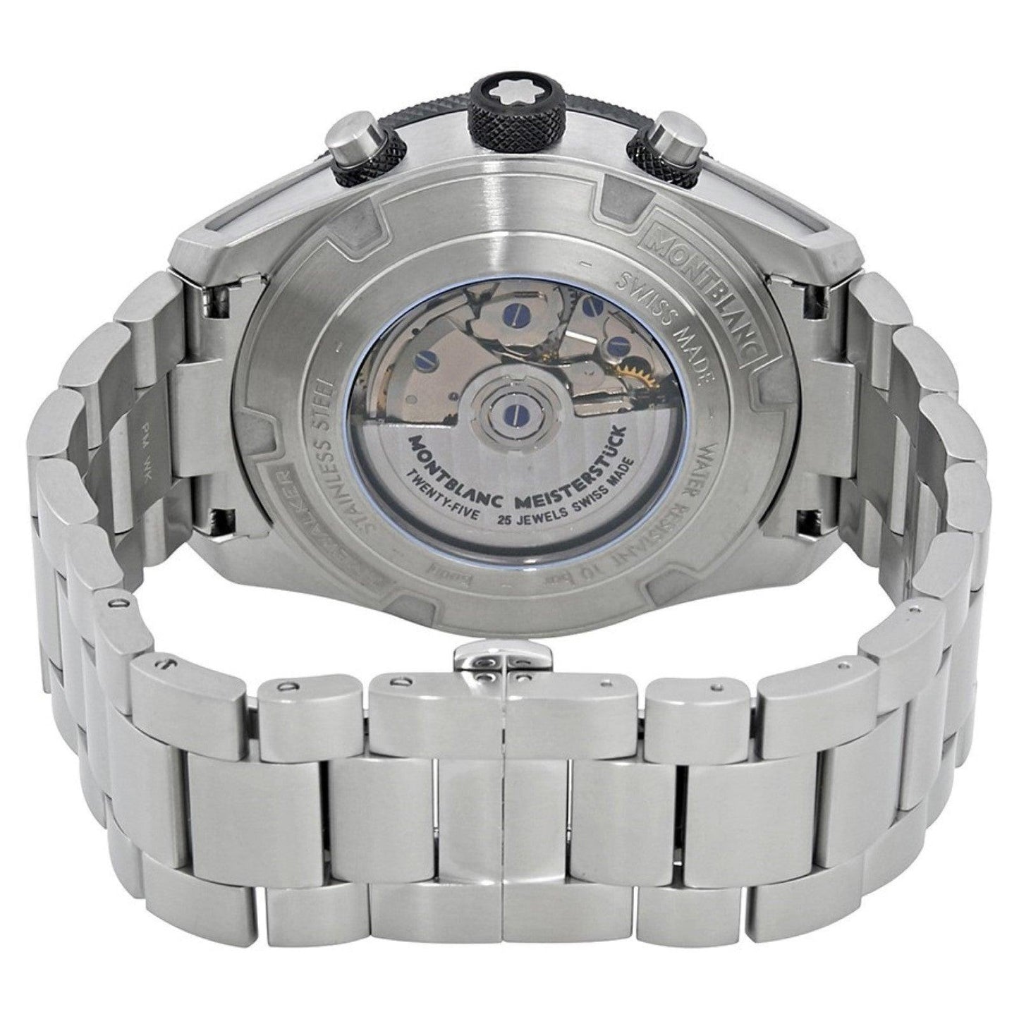 Montblanc Uhr Timewalker Chronograph Automatik Stahl 116097