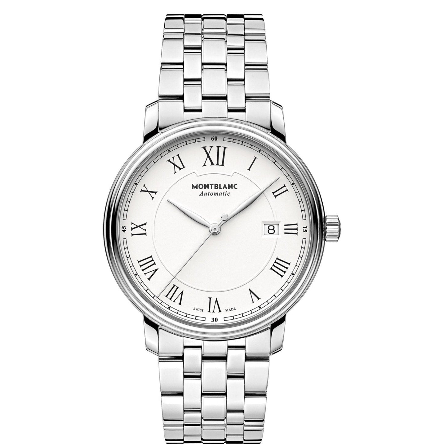 Montblanc Armbanduhr Tradition Date Automatic 40mm Stahl 112610