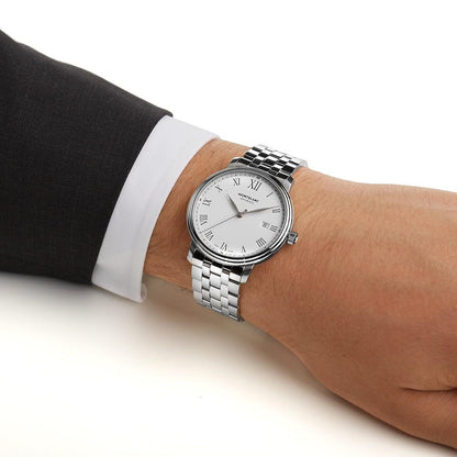 Montblanc Armbanduhr Tradition Date Automatic 40mm Stahl 112610