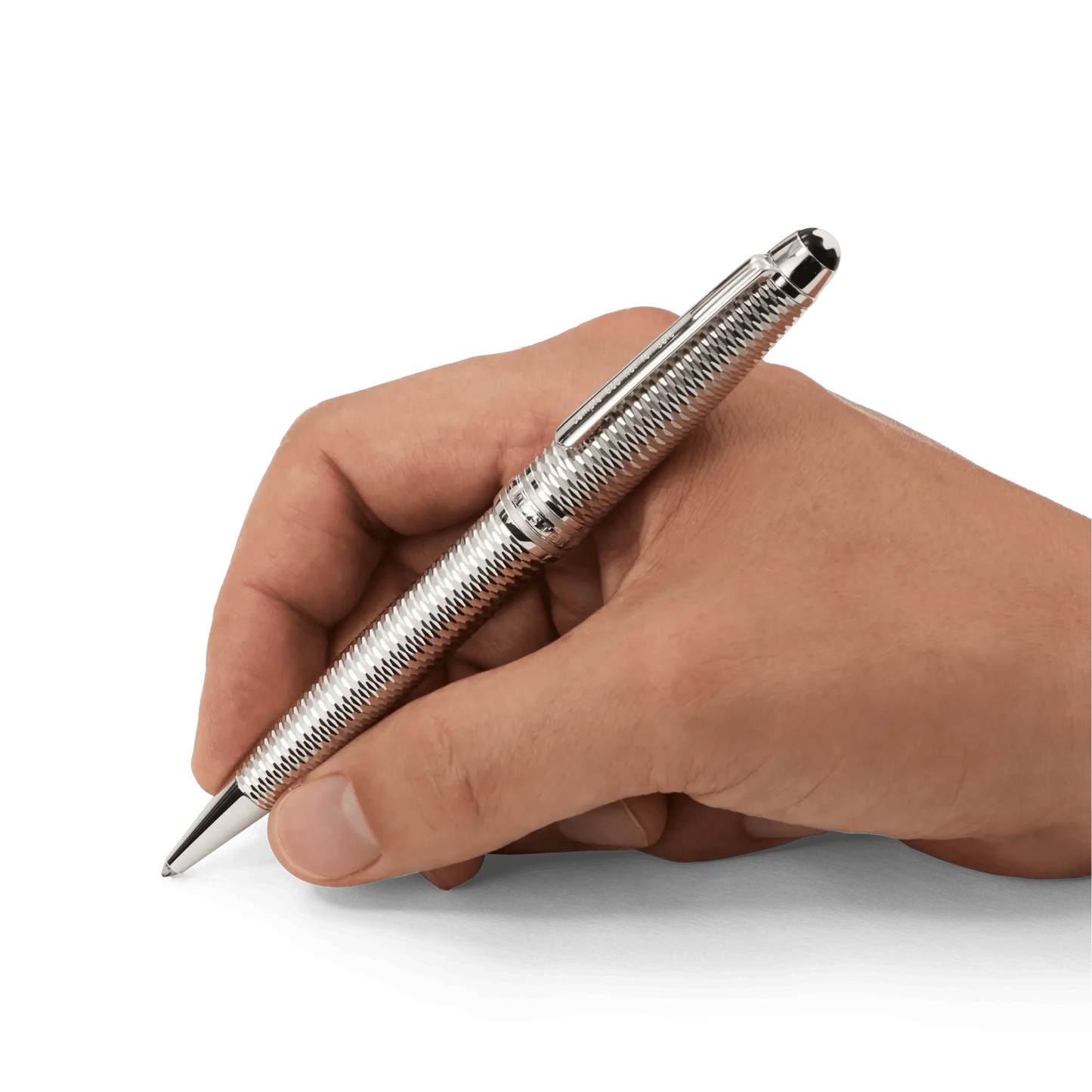 Montblanc penna a sfera Meisterstück Geometry Solitaire Midsize 118099
