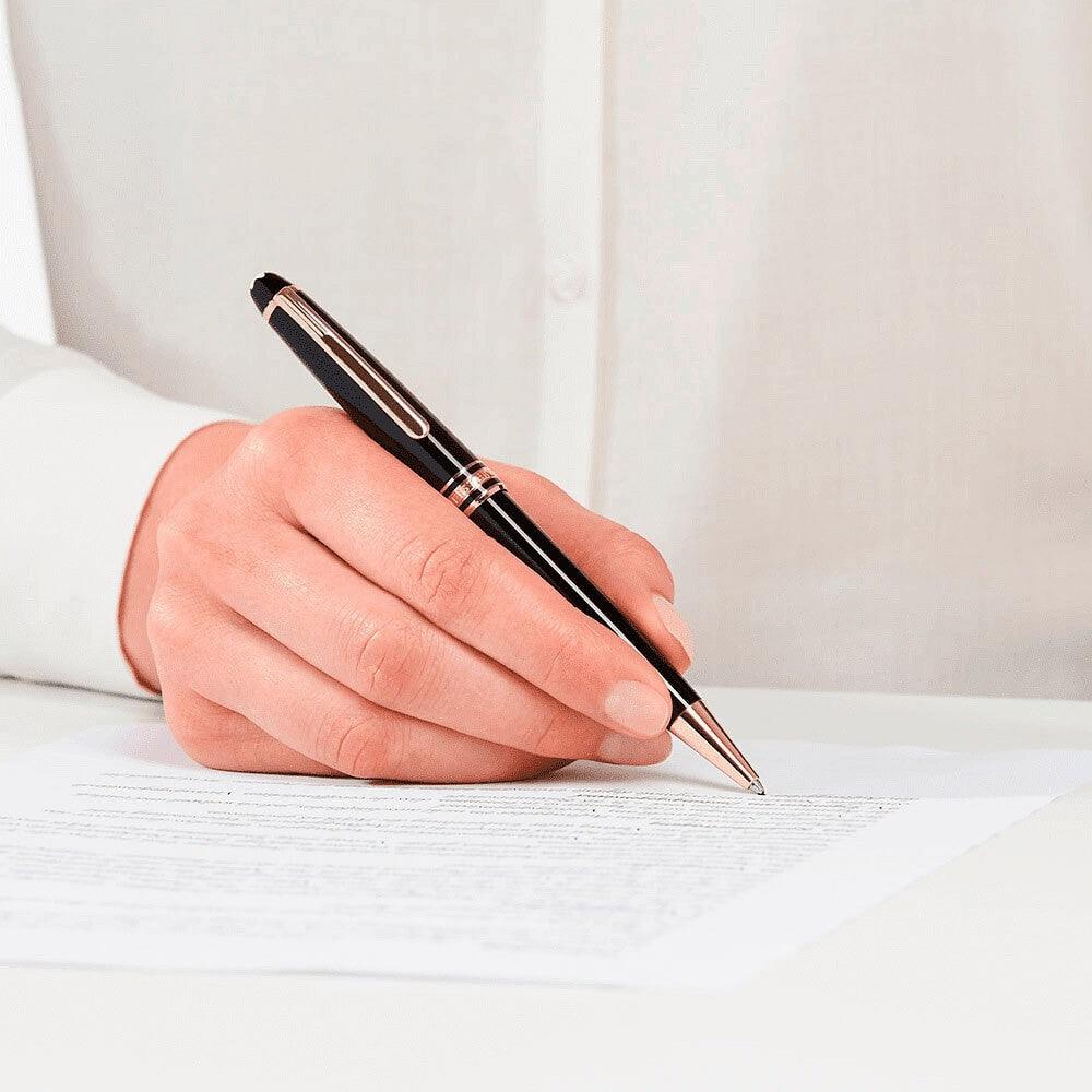 Montblanc Kugelschreiber Meisterstück Red Gold Classique 132488
