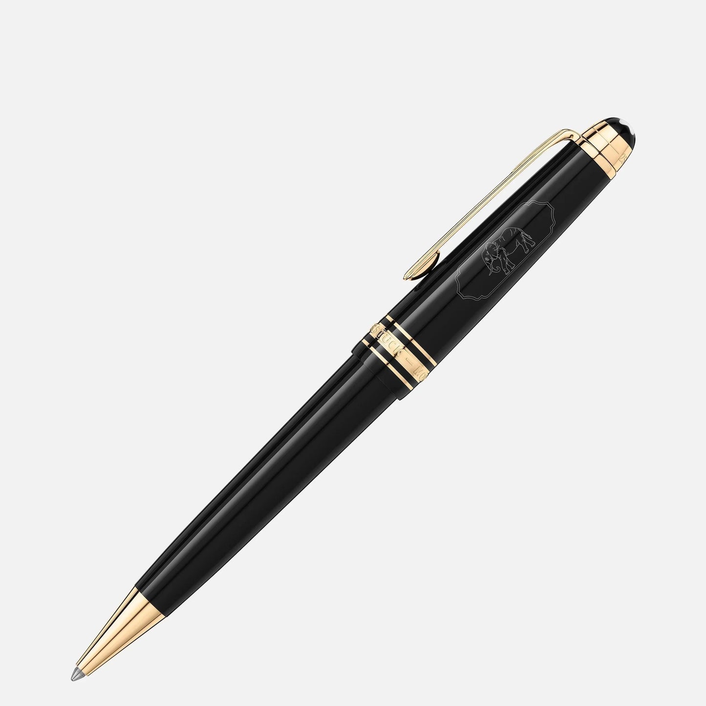 Montblanc Midsize Kugelschreiber Meisterstück Around the World in 80 Days dunkelgrau 128380