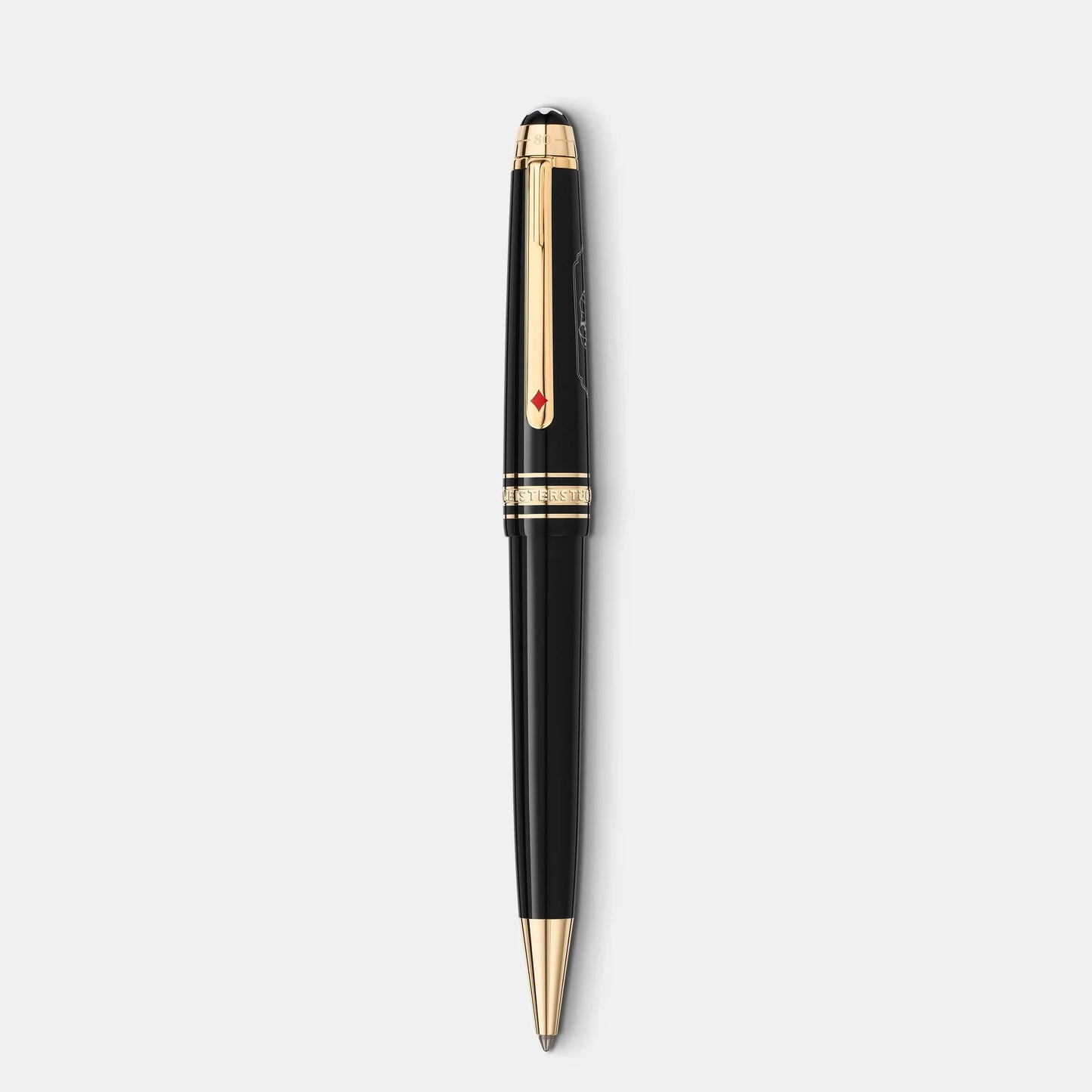 Montblanc Midsize Kugelschreiber Meisterstück Around the World in 80 Days dunkelgrau 128380