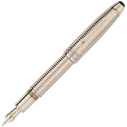 Montblanc Füllfederhalter Meisterstück Geometry Solitaire LeGrand goldfarbene Veredelung markant M 118101