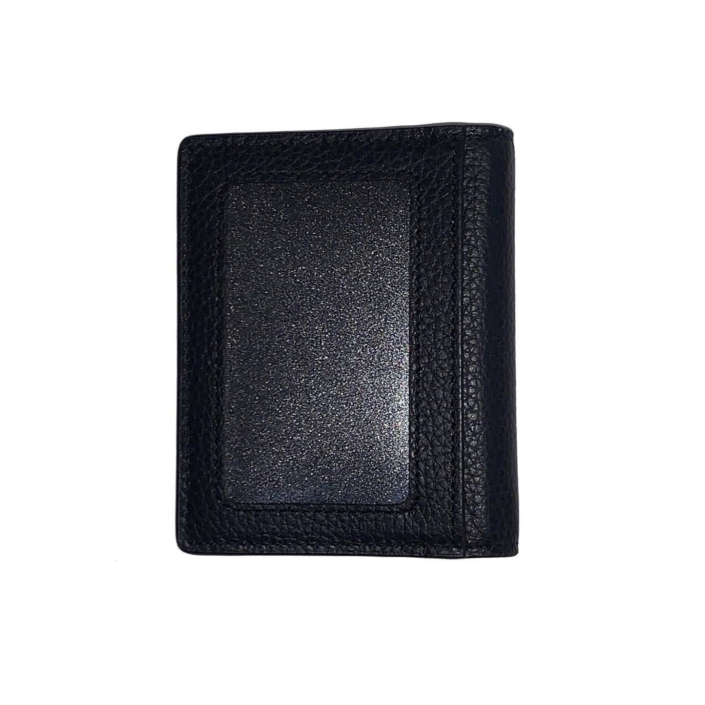 Montblanc Visitenkartenetui mit Sichtfach Meisterstück Soft Grain schwarz/gelb 127329