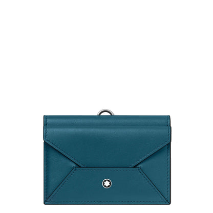Montblanc Kartenhalter 4 Fächer Meisterstück Selection Soft Petrol 131258