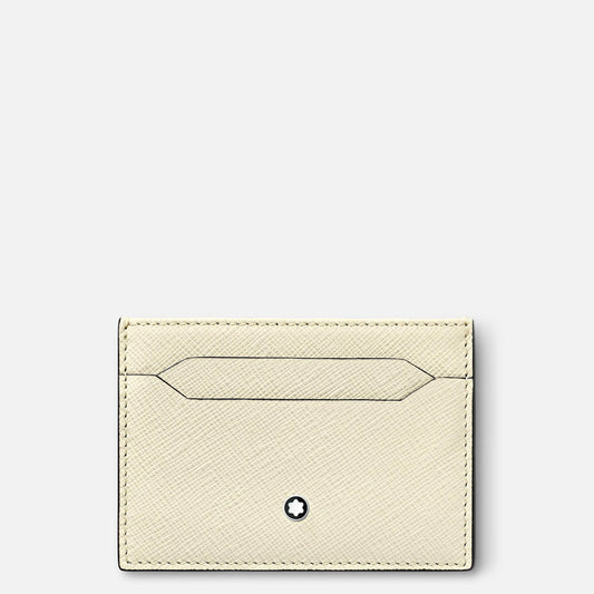 Montblanc Kartenetui mit 5 Fächern Montblanc Sartorial elfenbeinfarben 130838