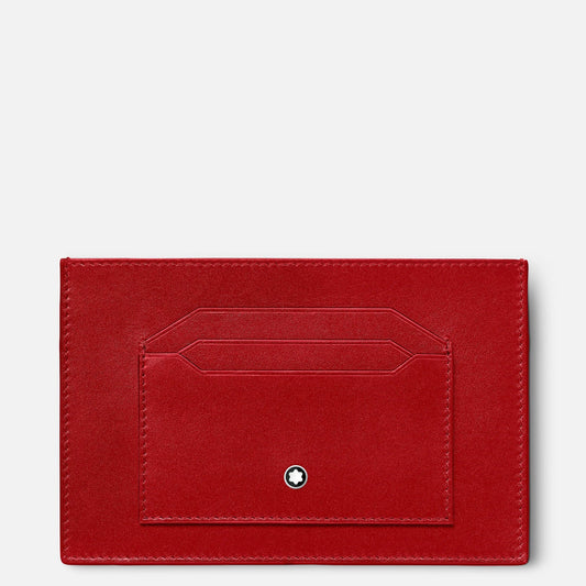 Montblanc Kartenetui mit 6 Fächern Meisterstück rot 129909