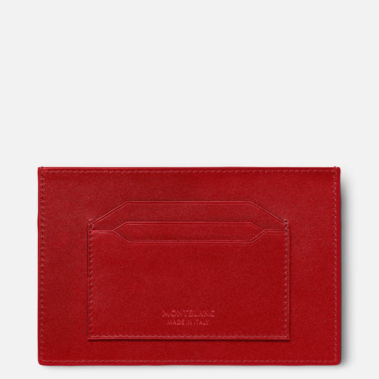 Montblanc Kartenetui mit 6 Fächern Meisterstück rot 129909