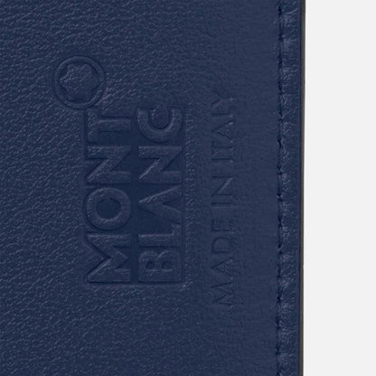 Montblanc Kartenetui 8 Fächer mit Reißverschluss Meisterstück blau 131698