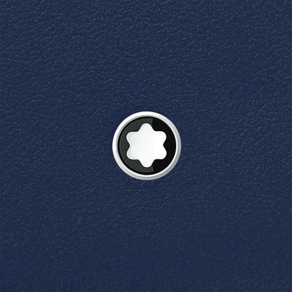 Montblanc Kartenetui 8 Fächer mit Reißverschluss Meisterstück blau 131698