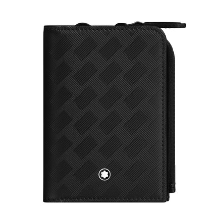 Montblanc Kreditkartenetui 3 Fächer mit Reißverschluss Montblanc Extreme 3.0 schwarz 129980