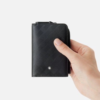 Montblanc Kreditkartenetui 3 Fächer mit Reißverschluss Montblanc Extreme 3.0 schwarz 129980