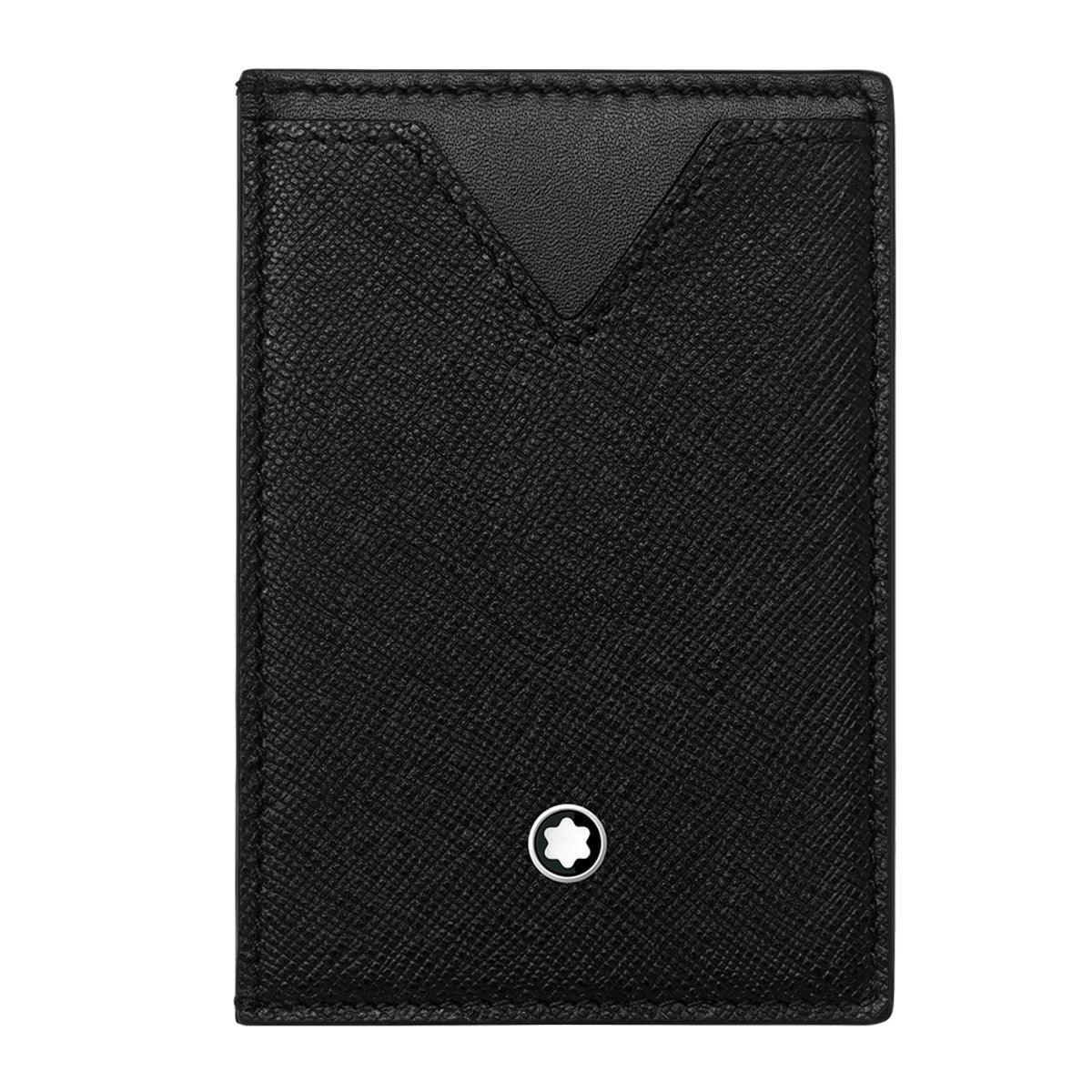 Montblanc Kreditkartenetui mit 3 Kartenfächern Montblanc Sartorial schwarz 128582