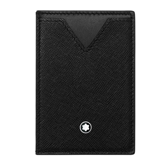 Montblanc Kreditkartenetui mit 3 Kartenfächern Montblanc Sartorial schwarz 128582