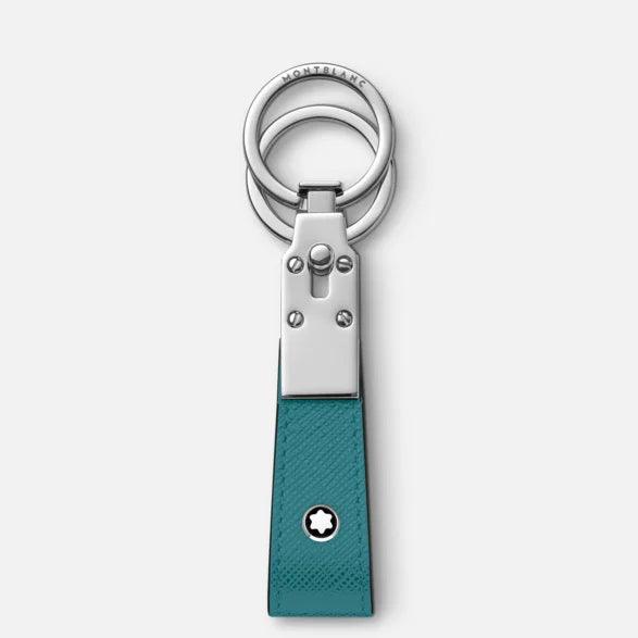 Montblanc Sartorial Schlüsselanhänger mit Schlaufe Türkis 131738