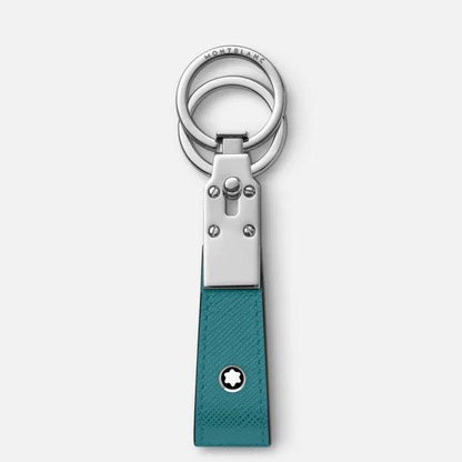 Montblanc Sartorial Schlüsselanhänger mit Schlaufe Türkis 131738