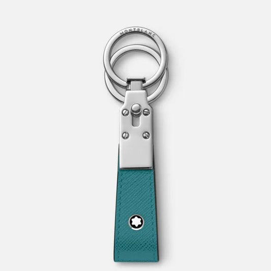 Montblanc Sartorial Schlüsselanhänger mit Schlaufe Türkis 131738