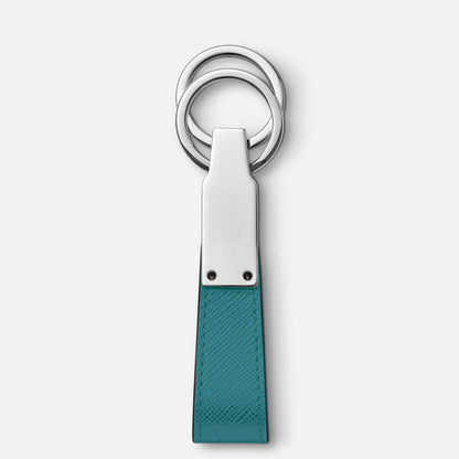 Montblanc Sartorial Schlüsselanhänger mit Schlaufe Türkis 131738