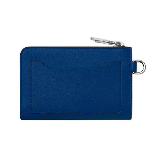 Montblanc Schlüsselanhänger Meisterstück blau mit 4 Fächern 129690