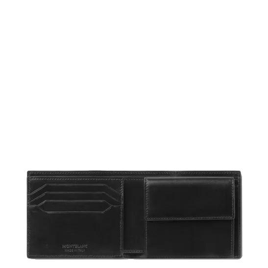 Montblanc Geldbörse 4 Fächer mit Münzfach Meisterstück 198312